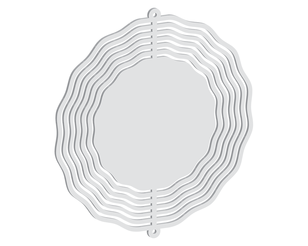 Scalloped Wind Spinner