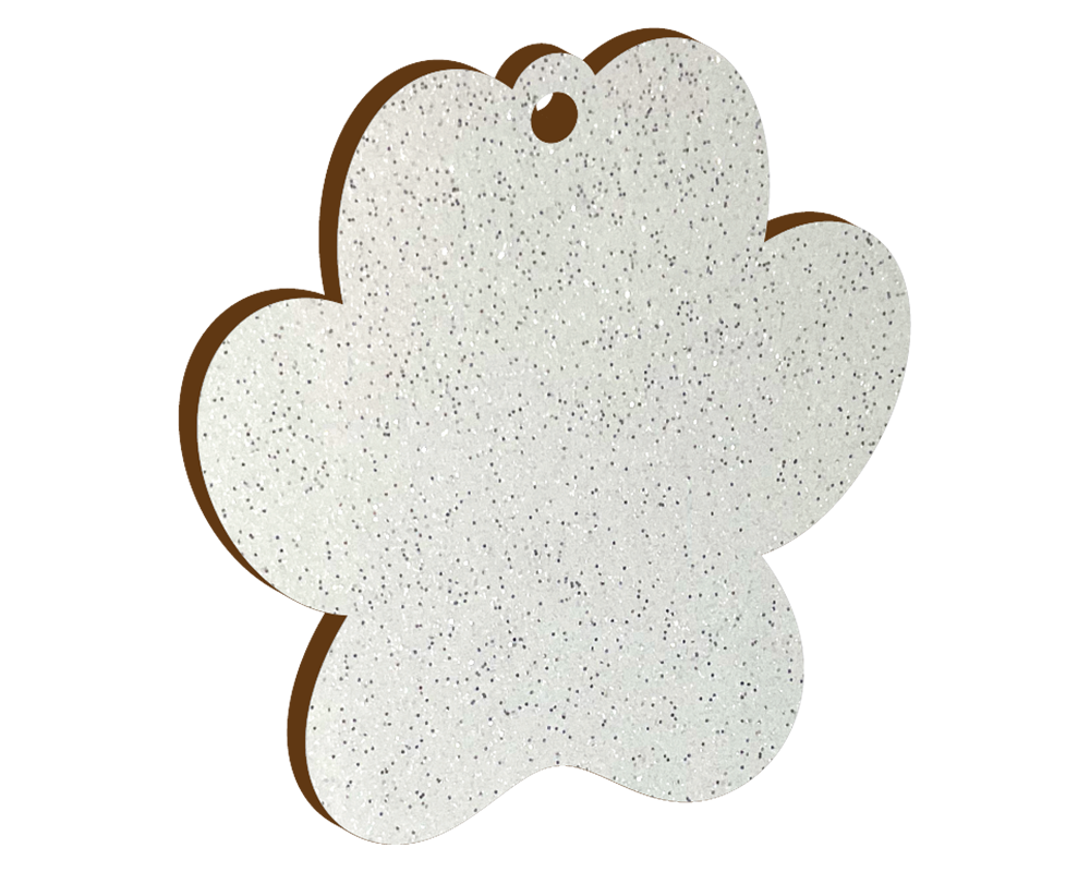 60mm Paw Print Keyring (10pcs)