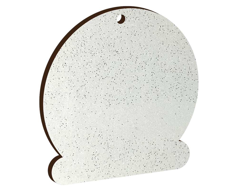 PCD Snowglobe Bauble Blank
