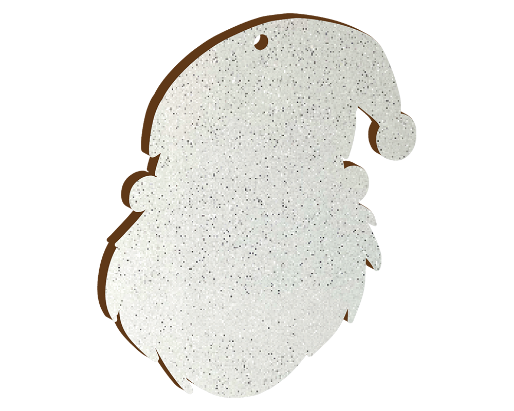 Hanging Santa Head