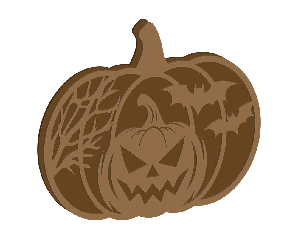 Pumpkin Plaque Shape 3