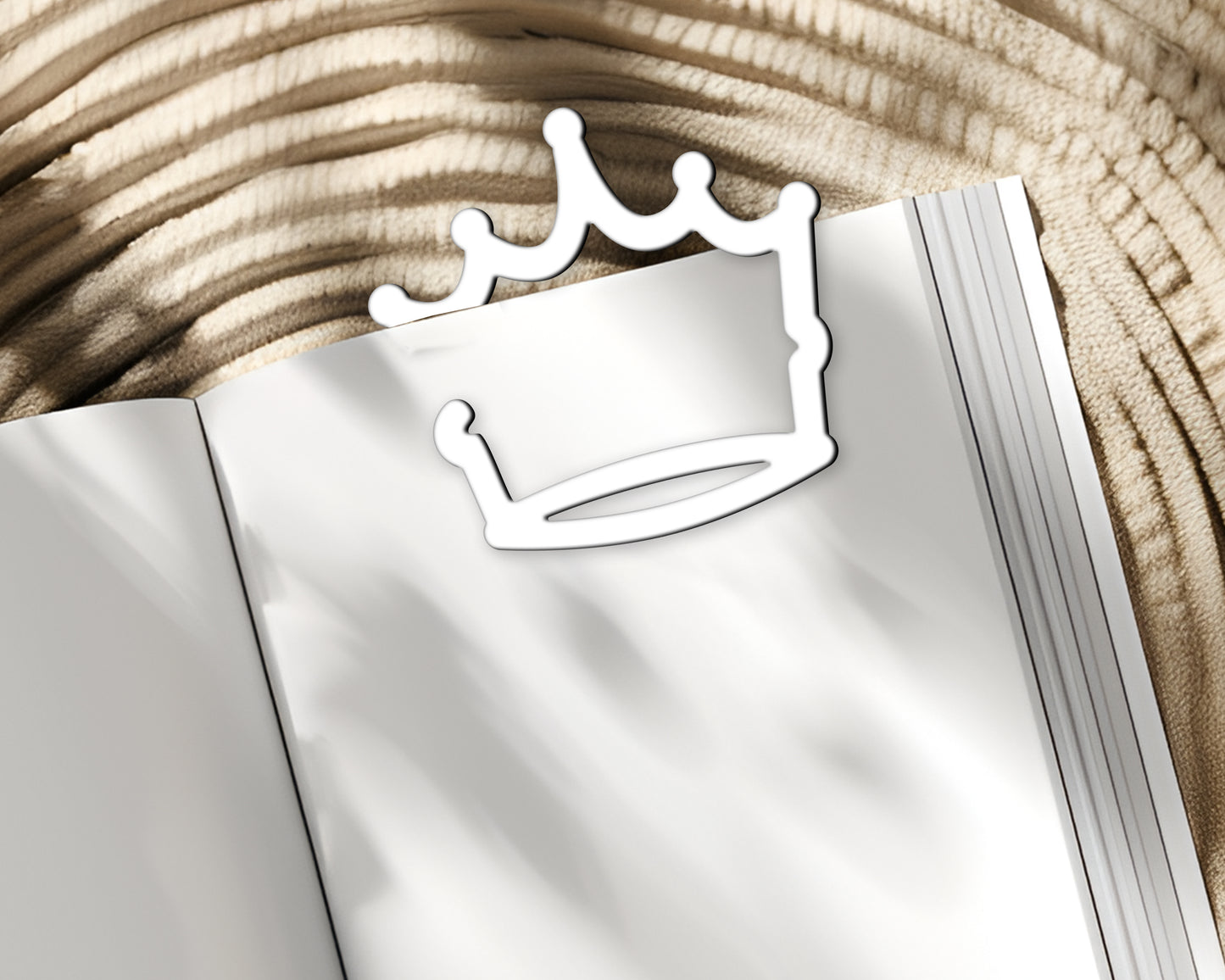 Crown Shaped Bookmark