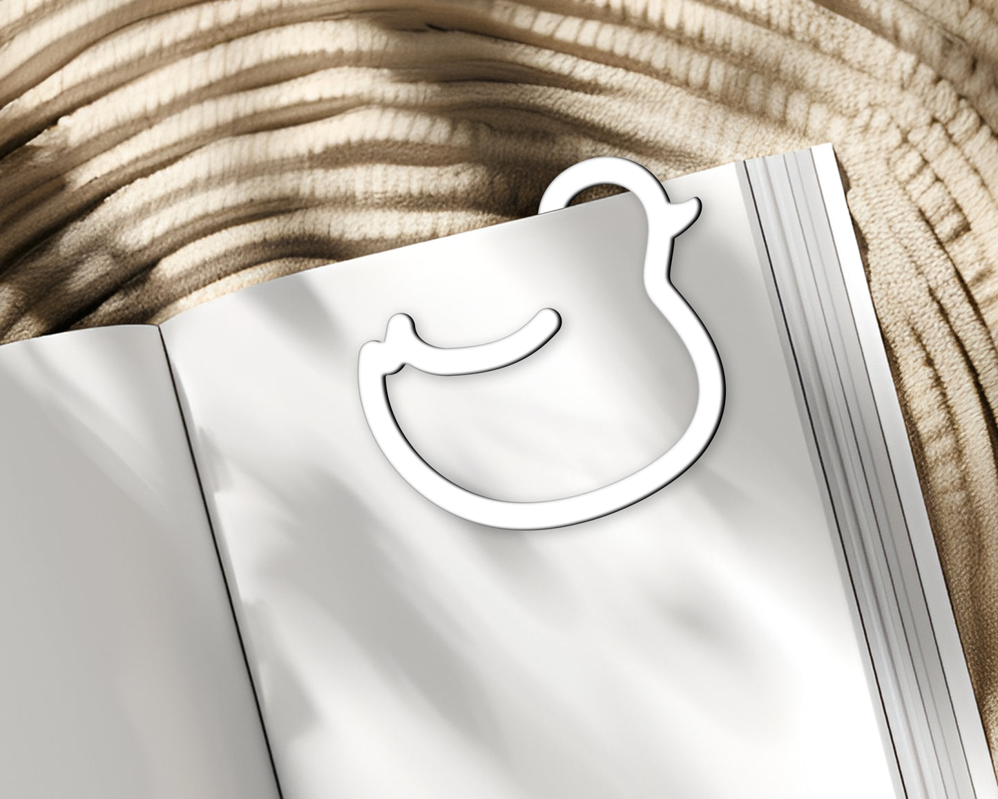 Duck Shaped Bookmark