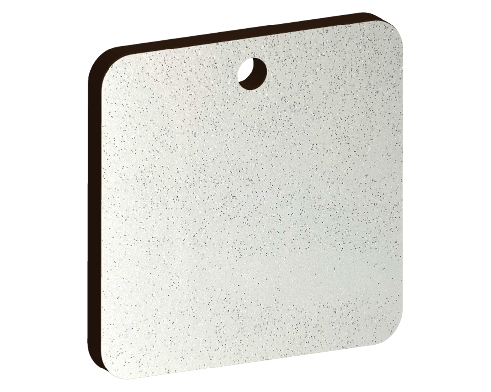 60mm Square Keyring (10pcs)