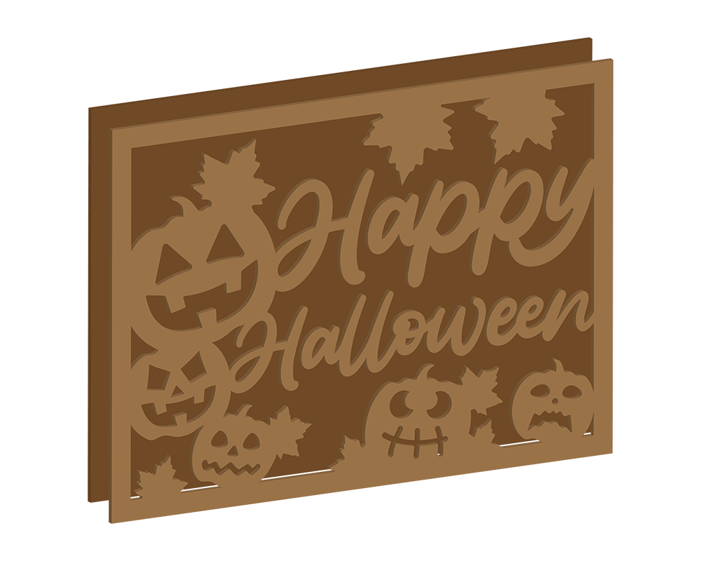 Happy Halloween Plaque