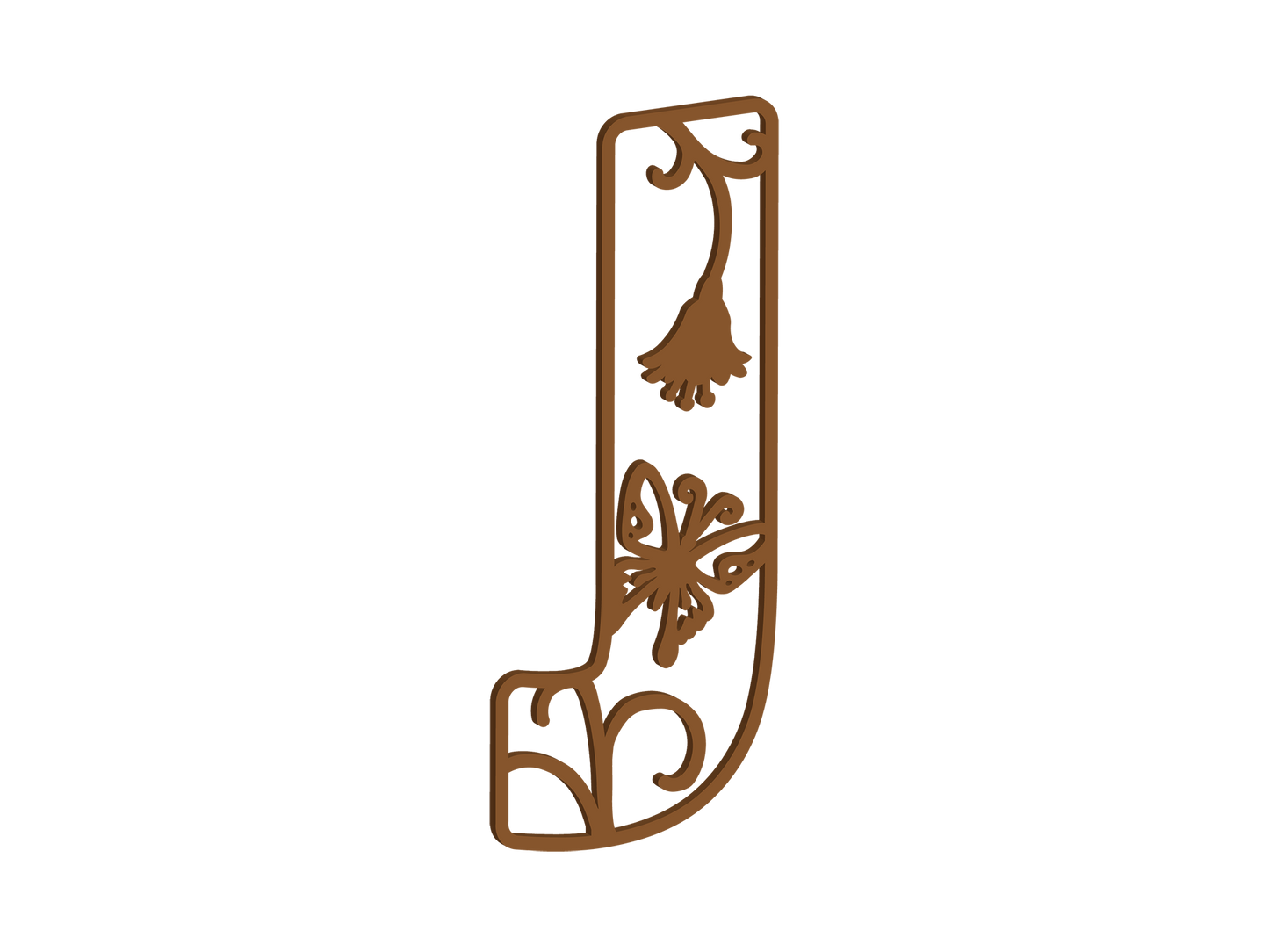 Wild Butterfly Themed Letters