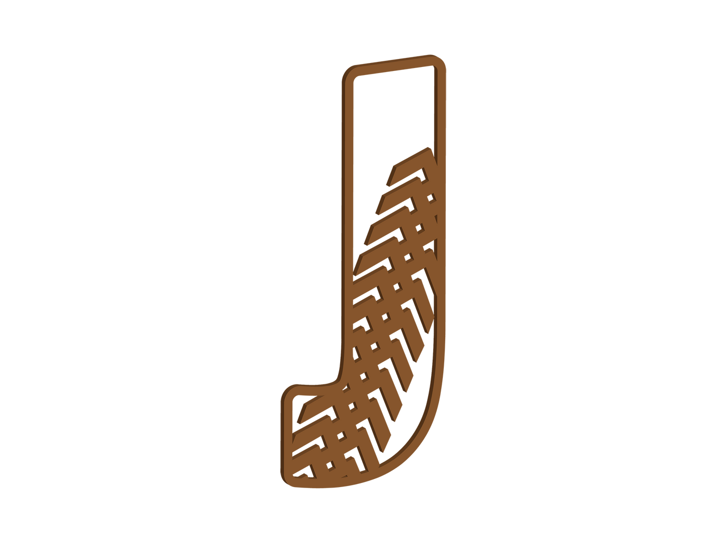 Tyre Tread Themed Letters