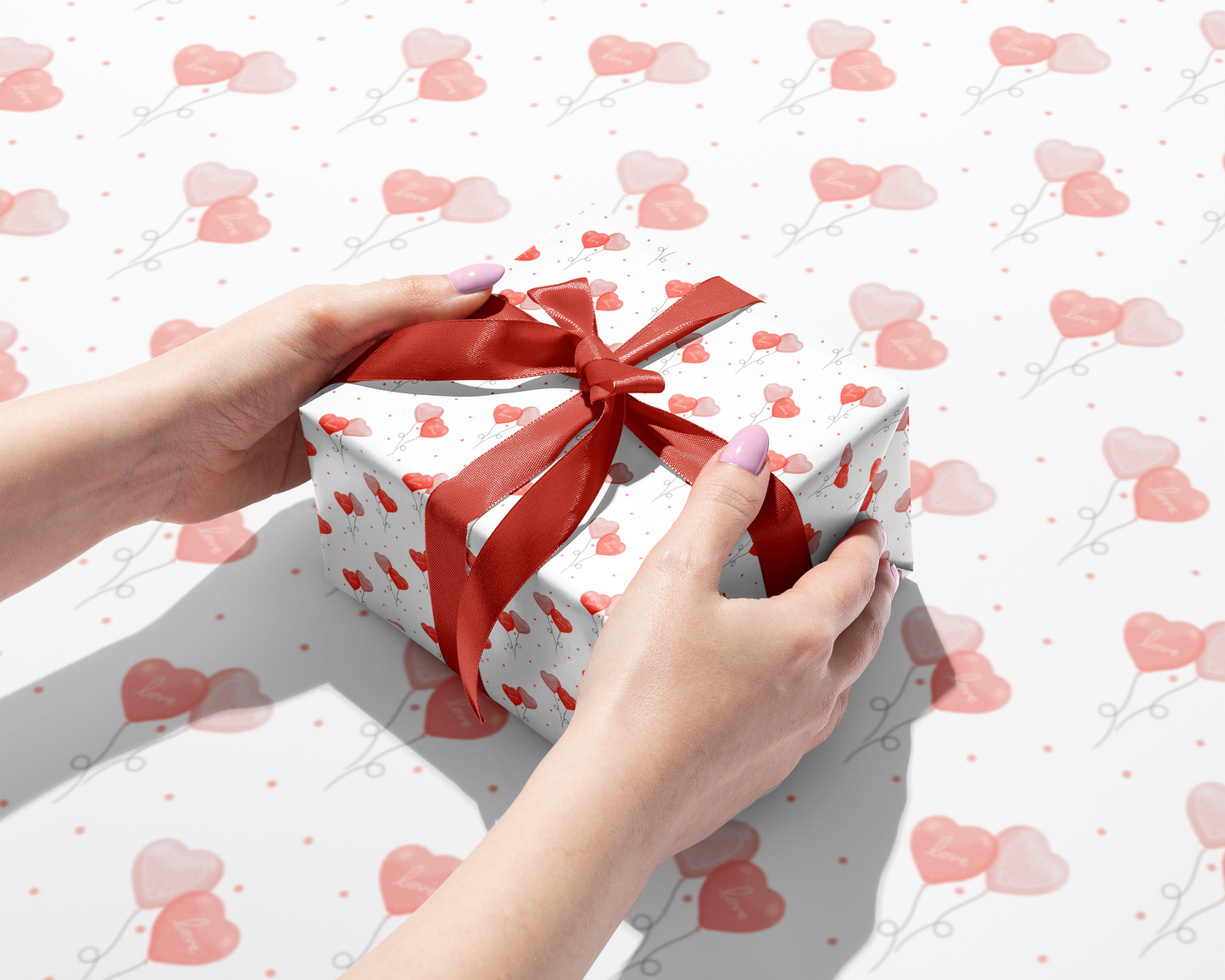 Love In The Air Gift Wrap