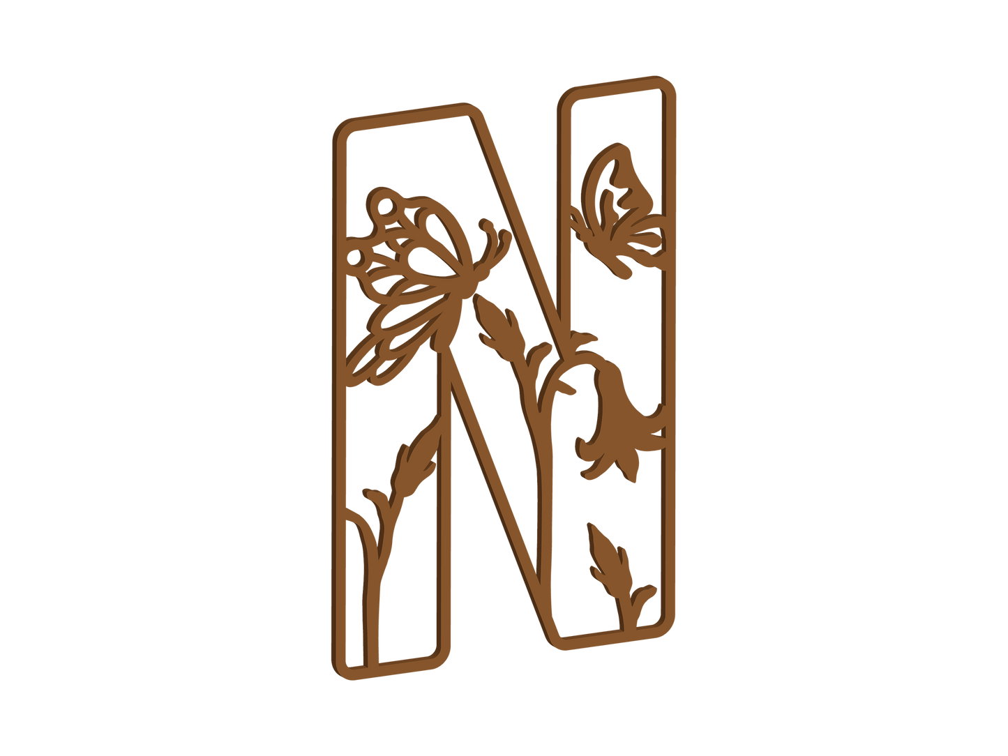Wild Butterfly Themed Letters