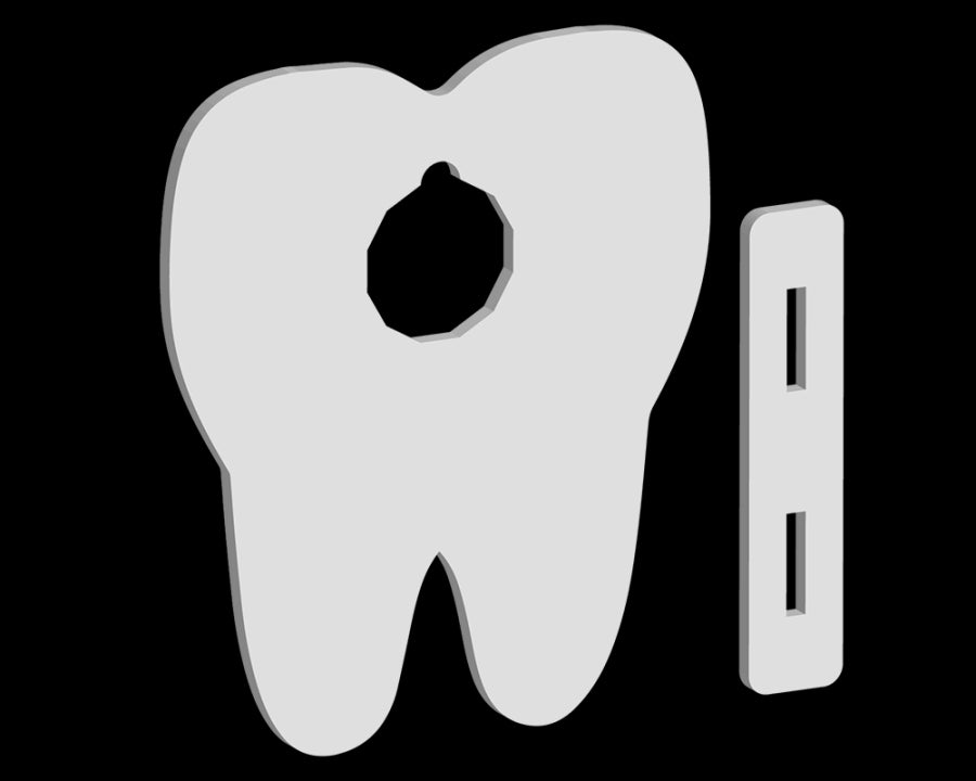 Tooth Fairy Coin Holder with Stand