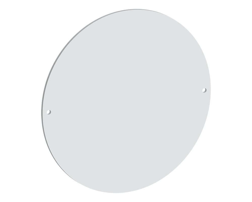 200mm Circle Two Holes