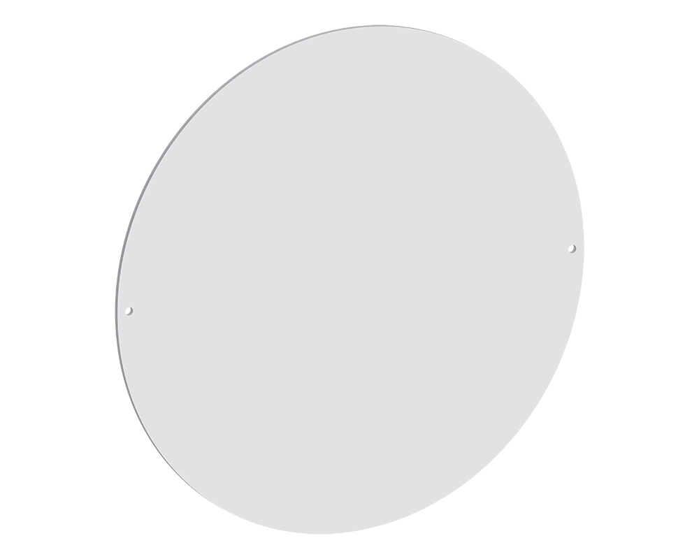 300mm Circle Two Holes