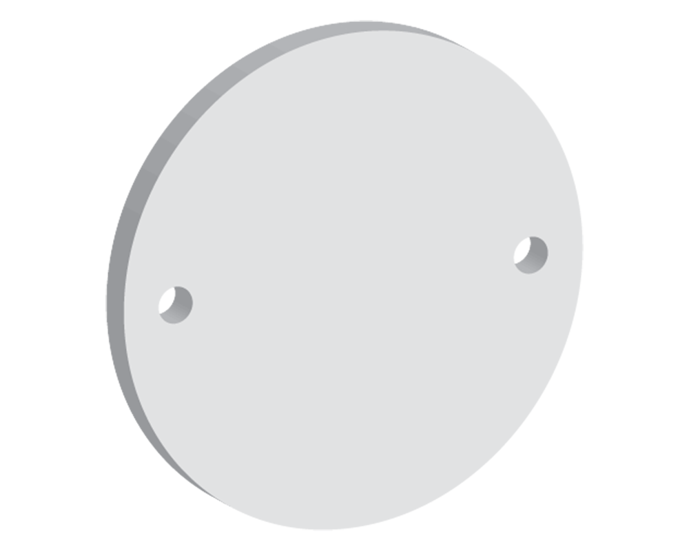 40mm Circle Two Holes (10pcs)