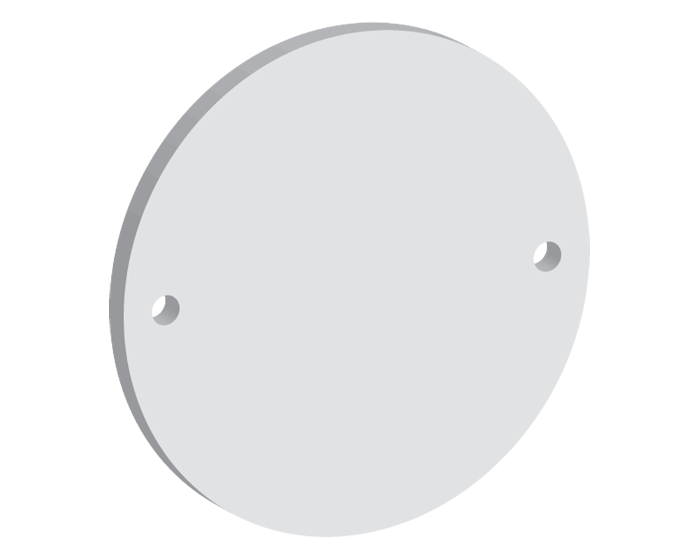 50mm Circle Two Holes (10pcs)
