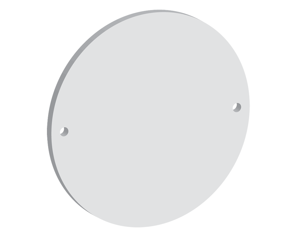 70mm Circle Two Holes (10pcs)