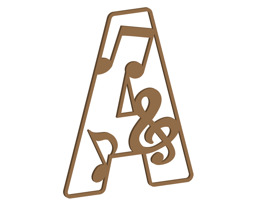 Music Themed Letters