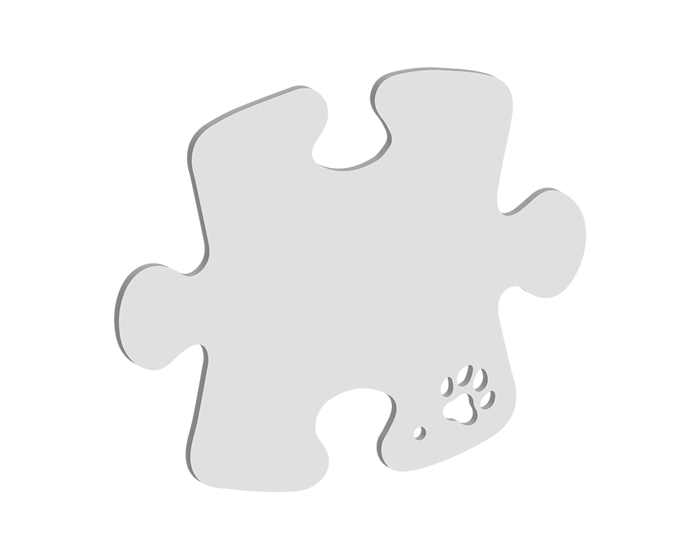 150mm Puzzle Piece with Stand