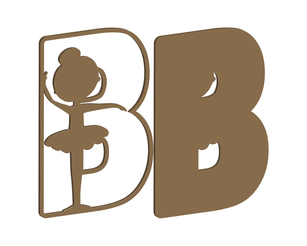 MDF Ballerina Themed Letters