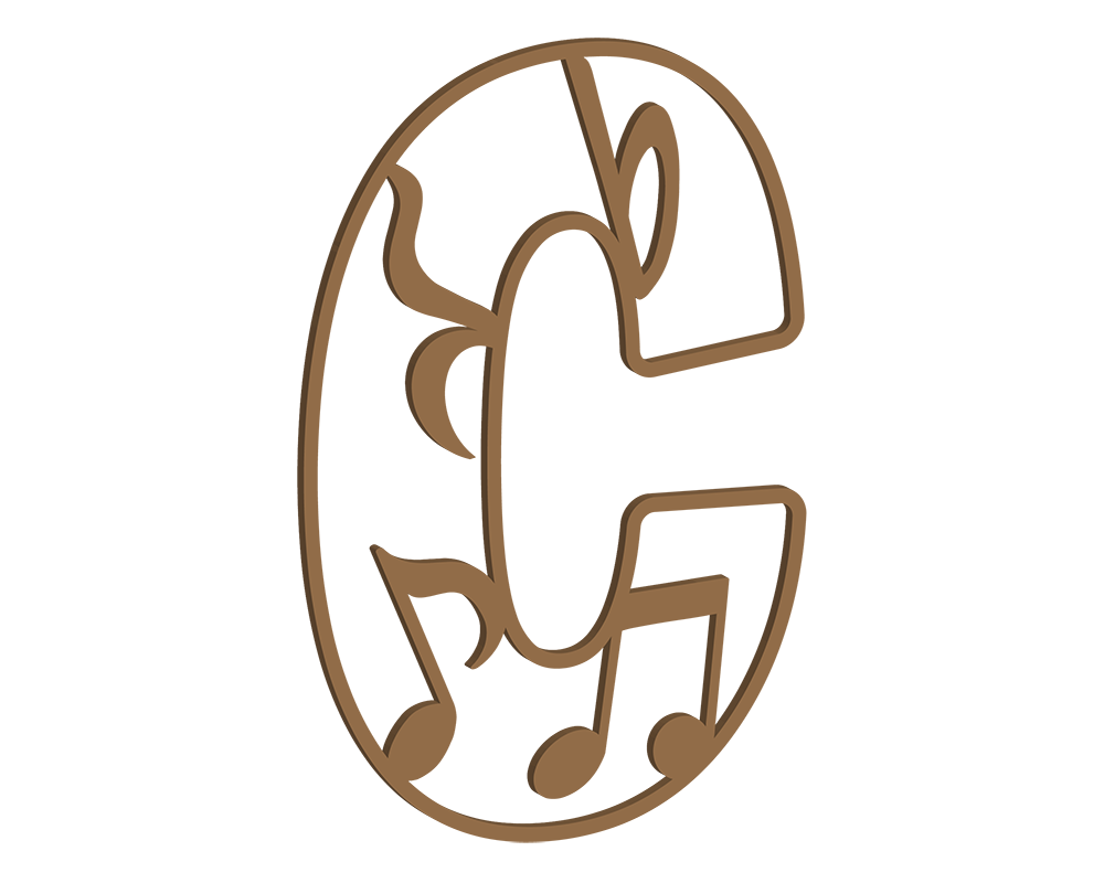 Music Themed Letters