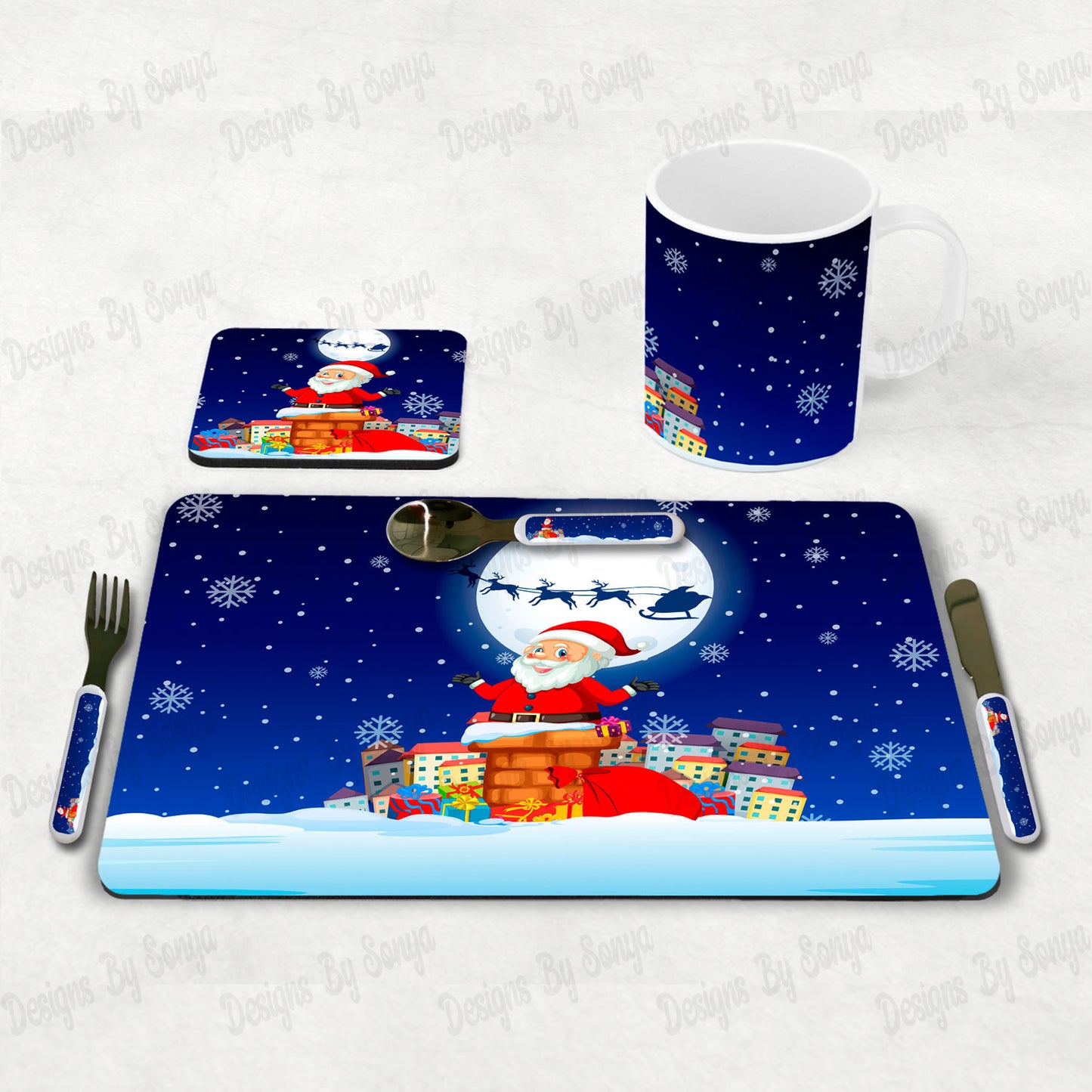 Christmas Dinner Set 4