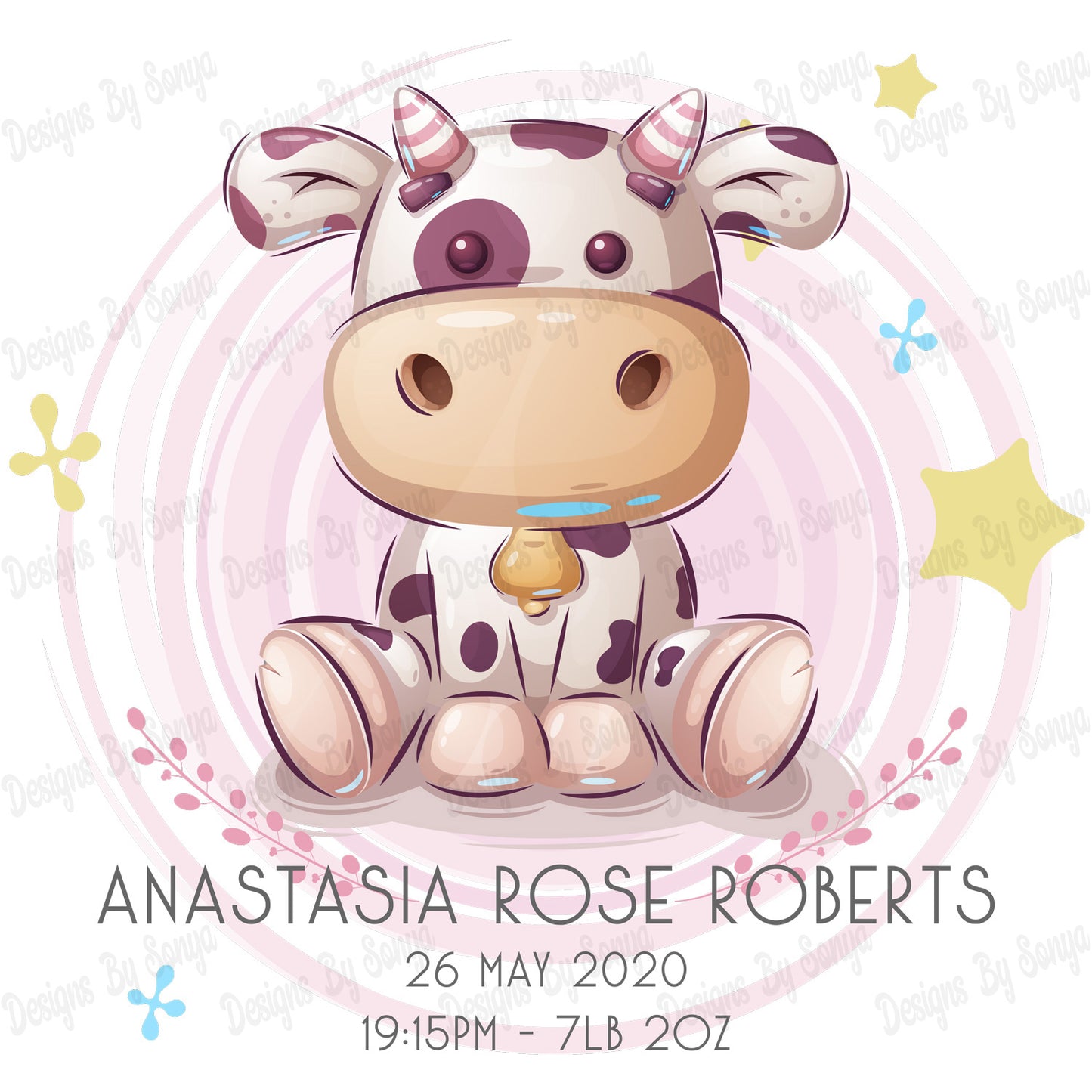 Birth Announcement Set 1