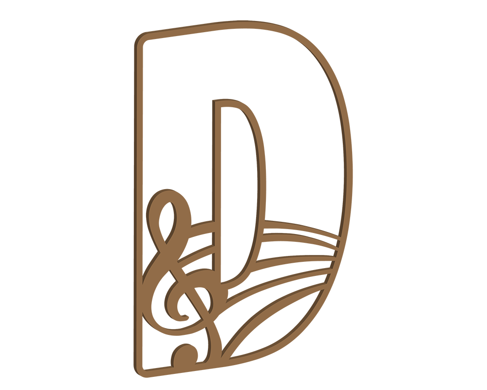 Music Themed Letters