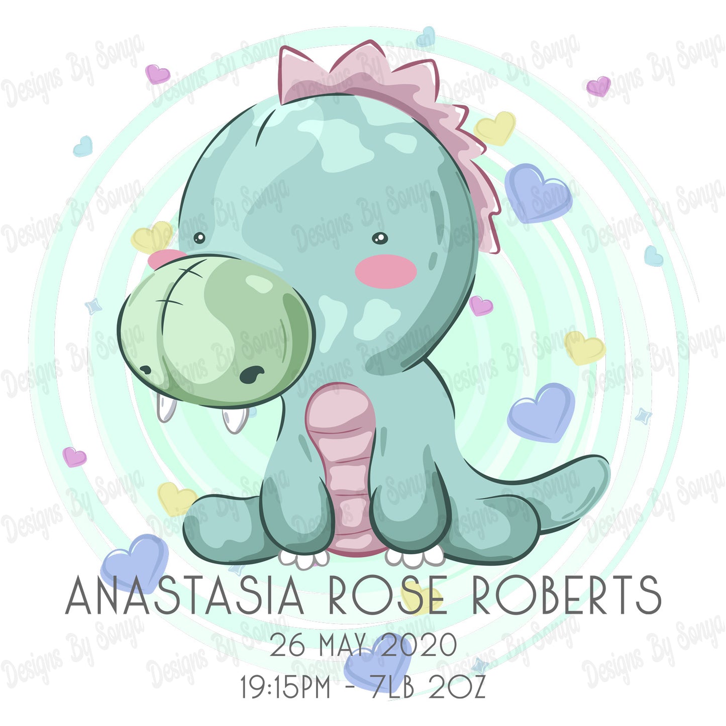 Birth Announcement Set 1