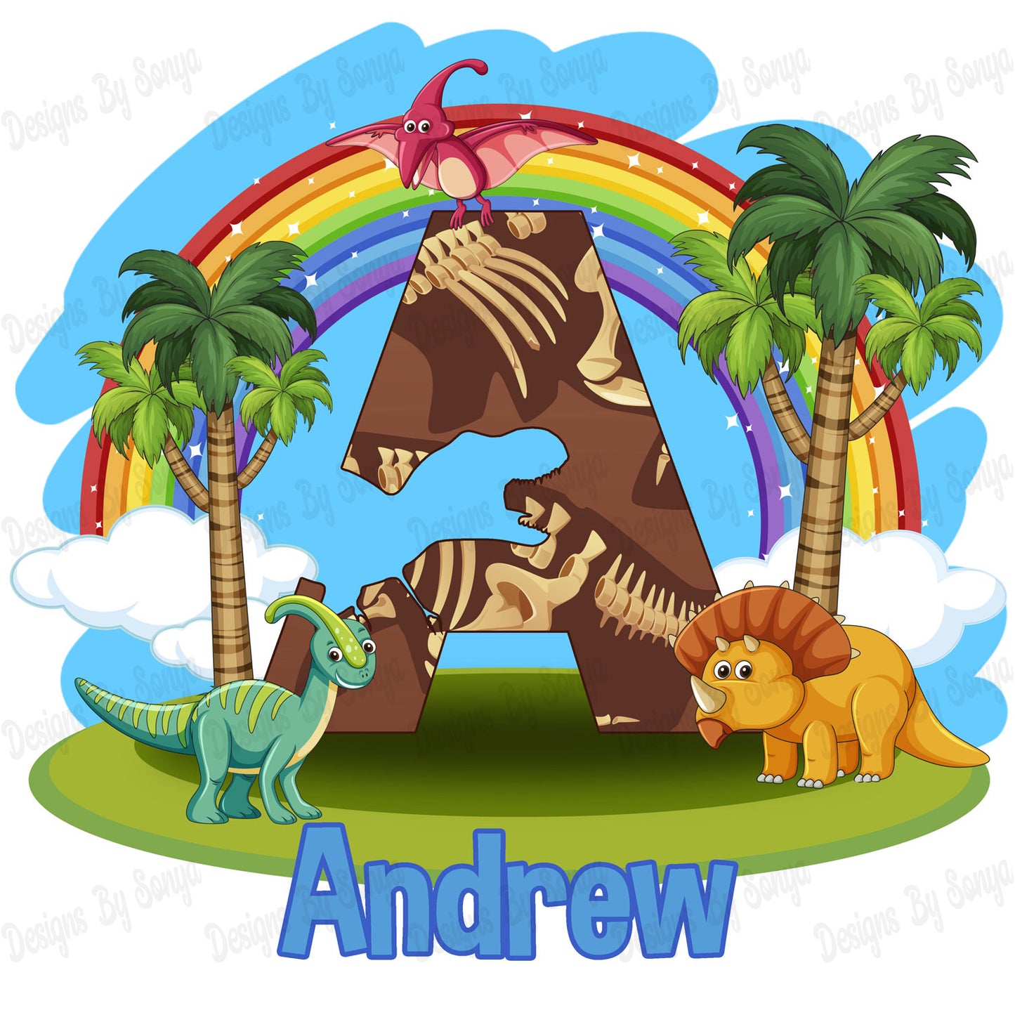 Dinosaur Alphabet Set