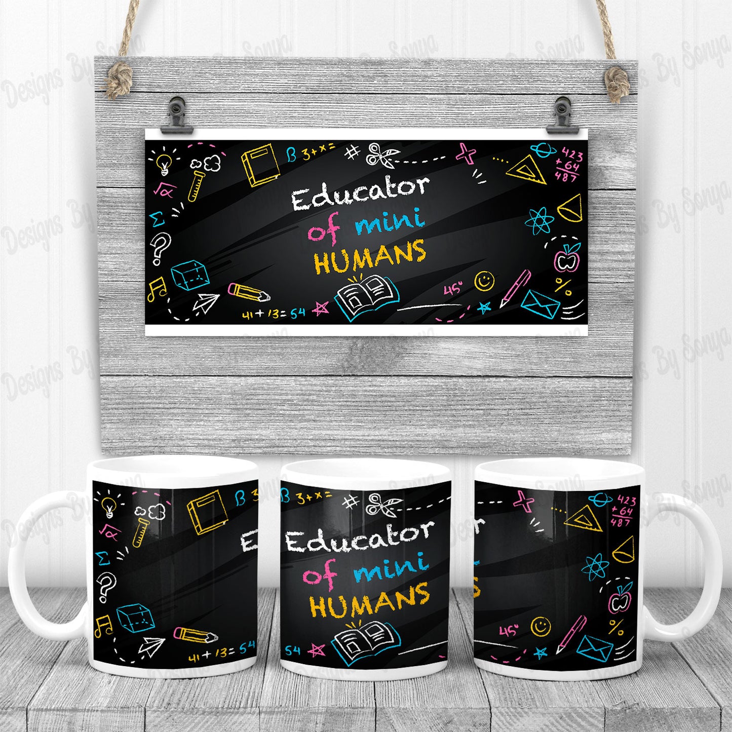 Educator Of Mini Humans Mug Design