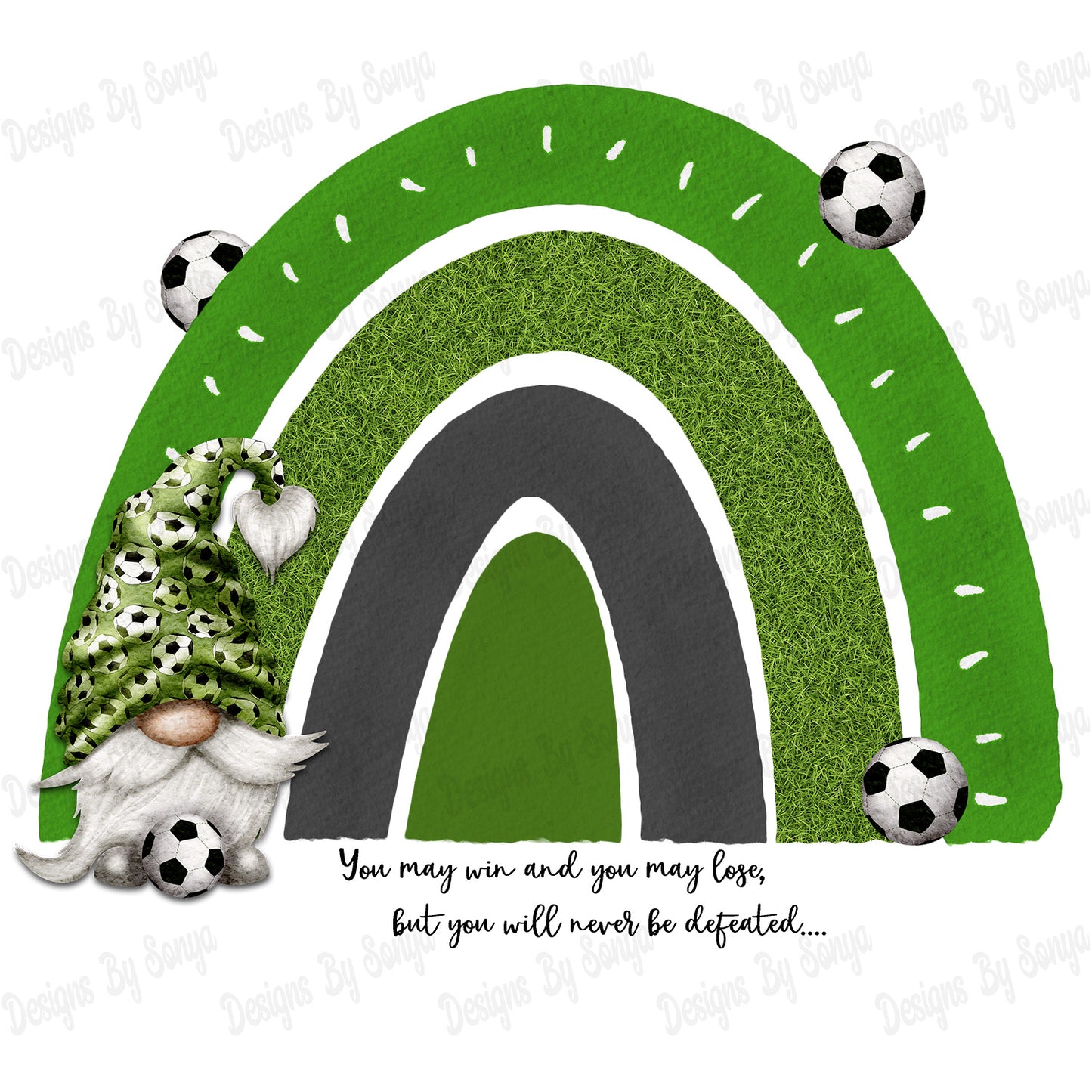 Football Gnome Design