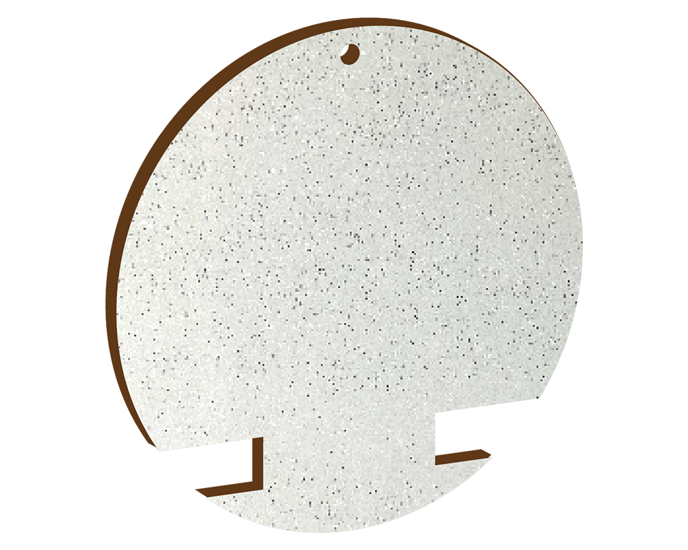 Ribbon Circle Horizontal Slot