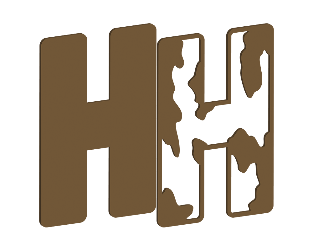 MDF Cow Themed Letters