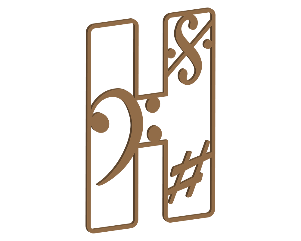 Music Themed Letters