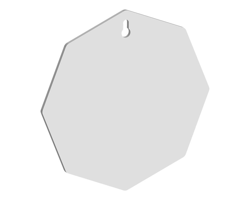 Hexagon Car Sign
