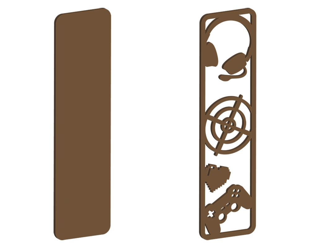MDF Gamer Themed Letters