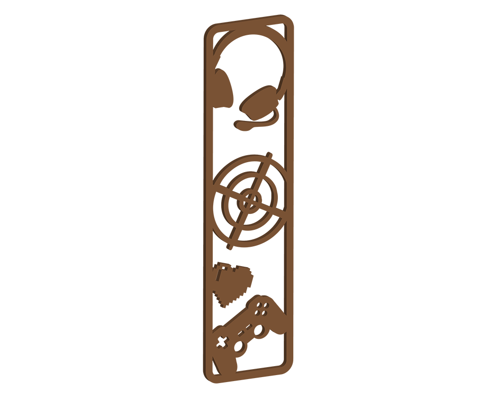 MDF Gamer Themed Letters