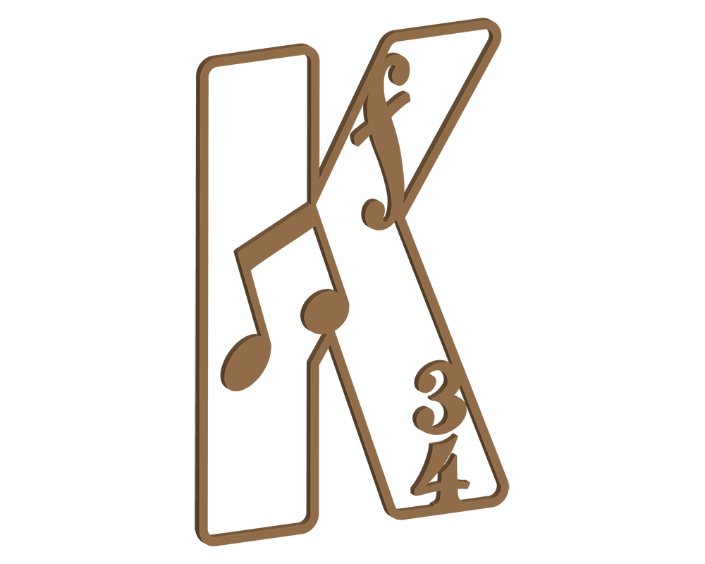 Music Themed Letters
