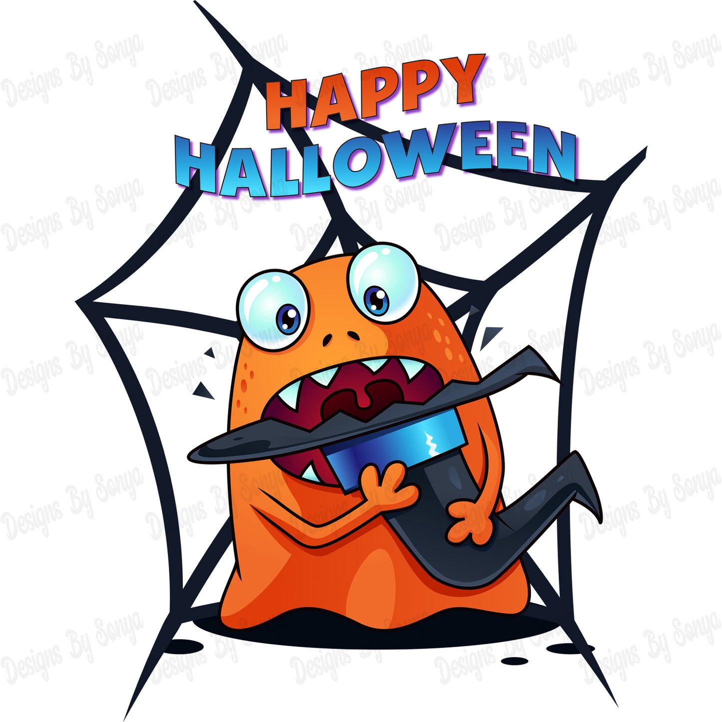 Monster Eating Witches Hat