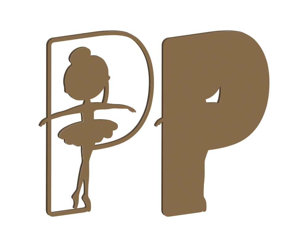 MDF Ballerina Themed Letters