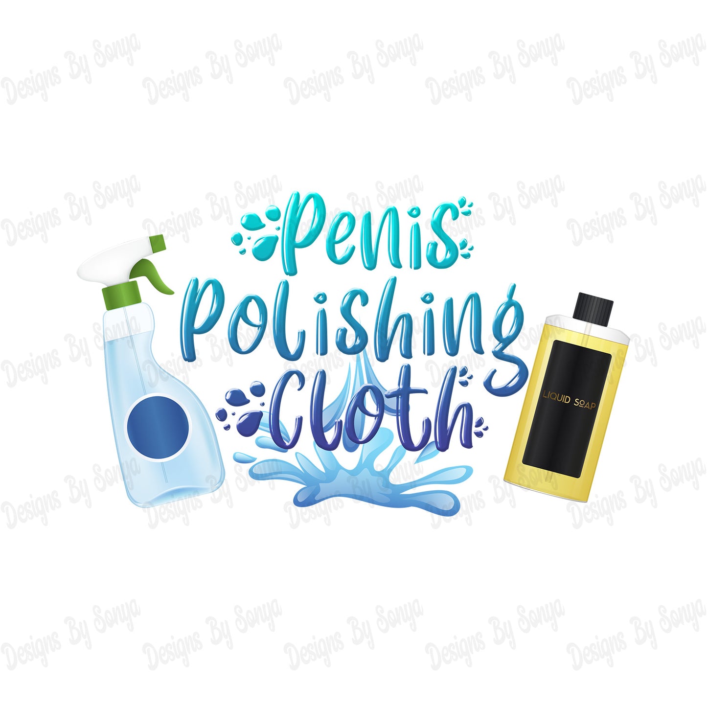 Penis Polishing Cloth Design