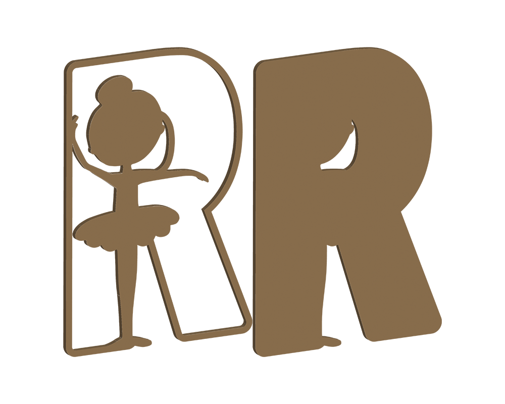 MDF Ballerina Themed Letters