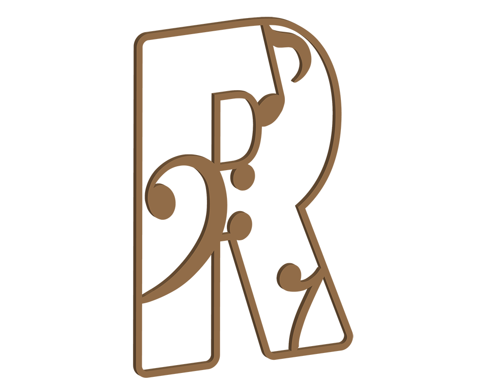 Music Themed Letters
