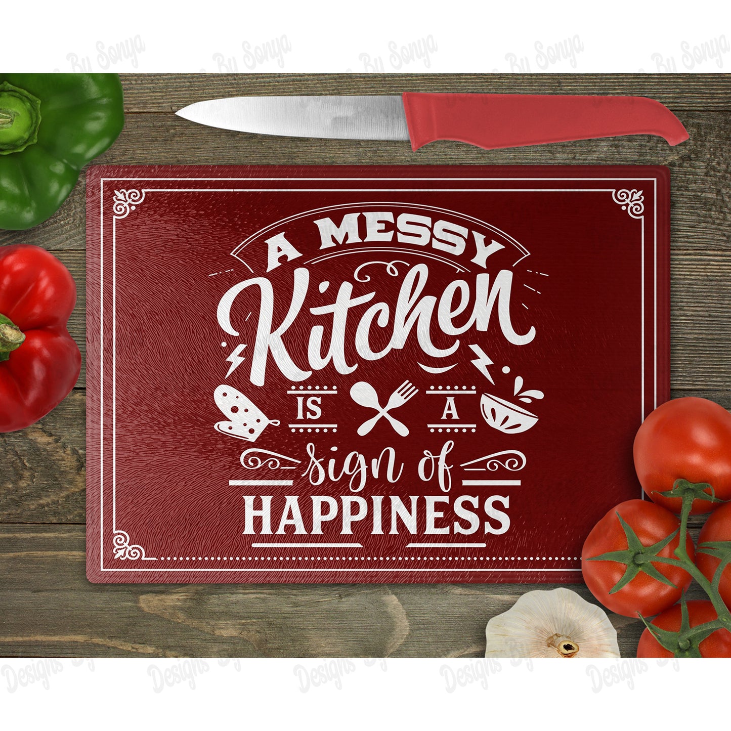 A Messy Kitchen Is A Sign Of Happiness