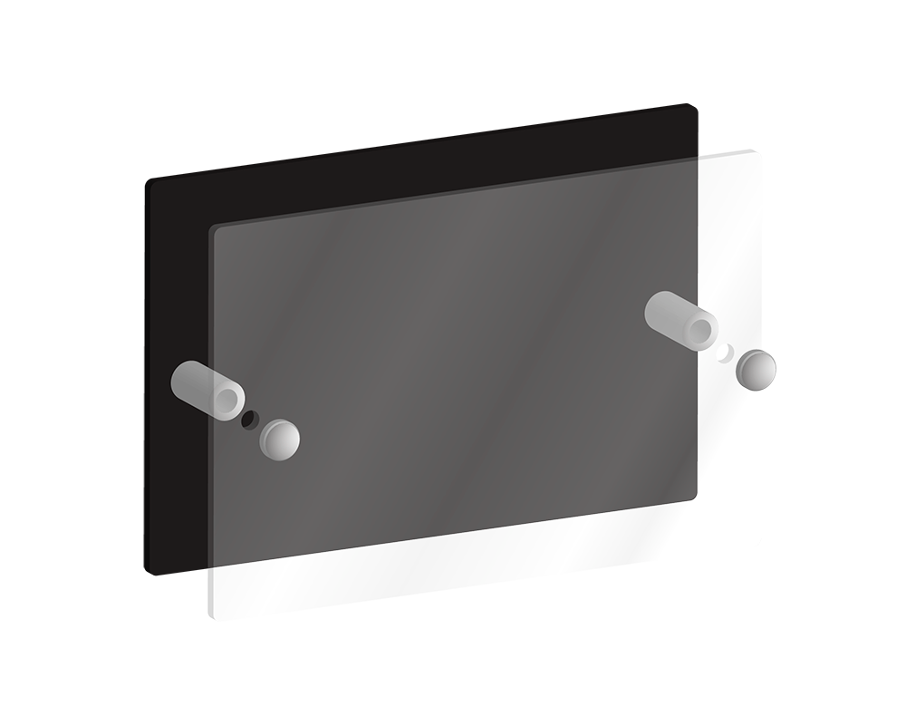 House Number Acrylic Sign Shape 22