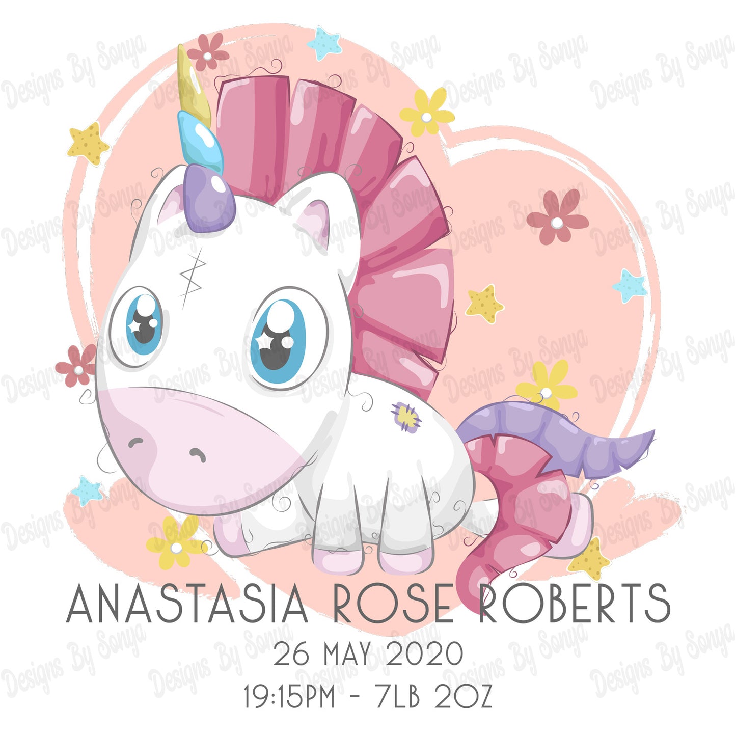 Birth Announcement Set 1