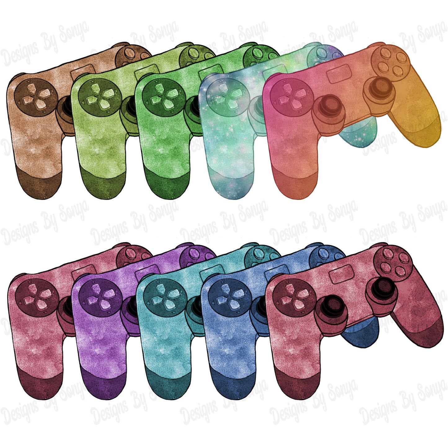 Game Controller Digital Elements 2
