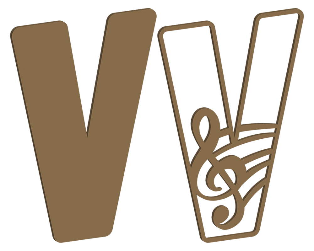 Music Themed Letters