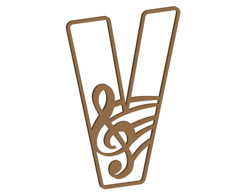 Music Themed Letters