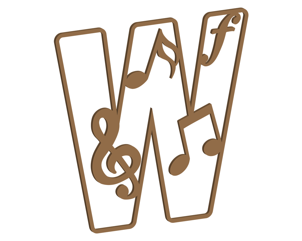 Music Themed Letters