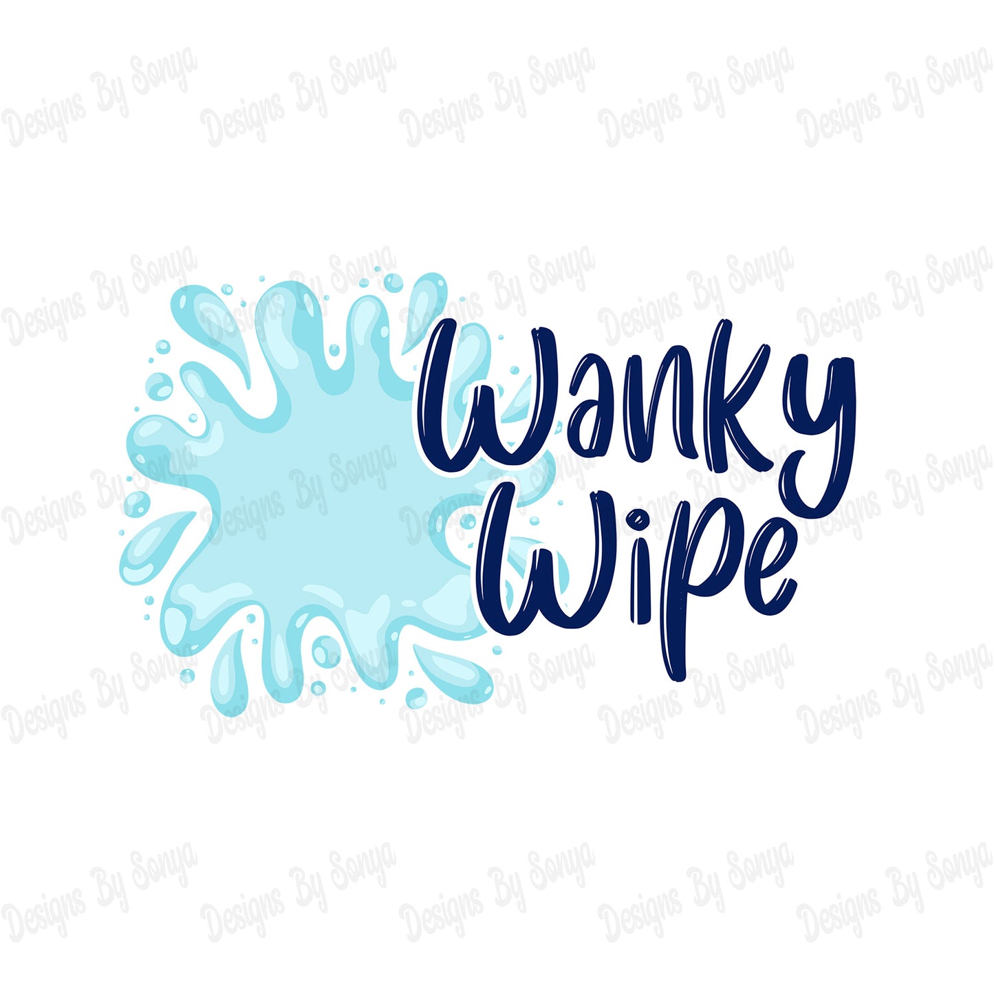 Wanky Wipe Wash Cloth Design